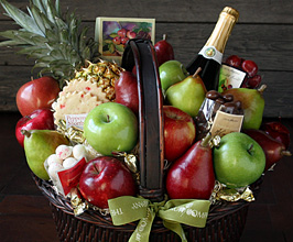 Grand Holiday Food Basket Gift